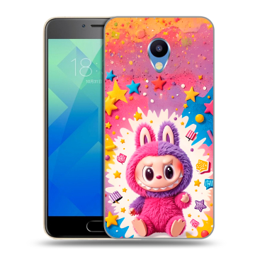 Силиконовый чехол на Meizu M5 с принтом Labubu Лабубу