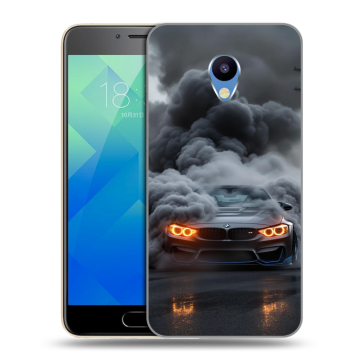 Силиконовый чехол на Meizu M5 с принтом BMW БМВ Силиконовый чехол на Meizu M5 с принтом BMW БМВ