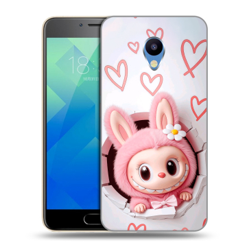 Силиконовый чехол на Meizu M5 с принтом Labubu Лабубу