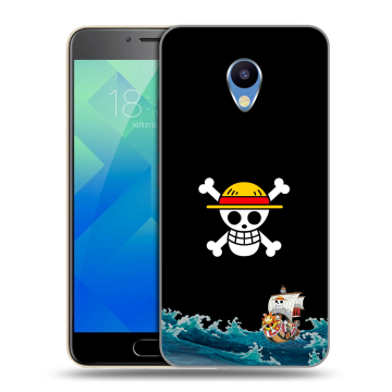 Силиконовый чехол на Meizu M5 с принтом One Piece Ван Пис