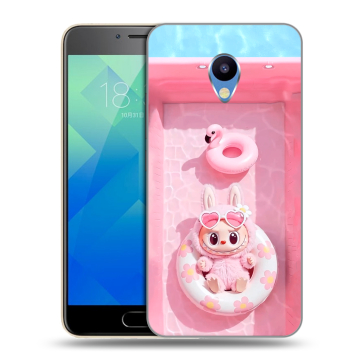 Силиконовый чехол на Meizu M5 с принтом Labubu Лабубу