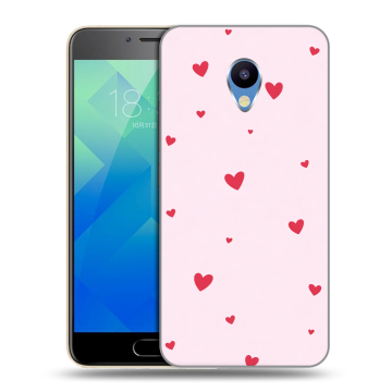 Силиконовый чехол на Meizu M5 с принтом для девочек