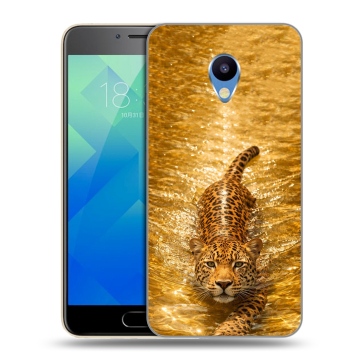 Силиконовый чехол на Meizu M5 с принтом женский