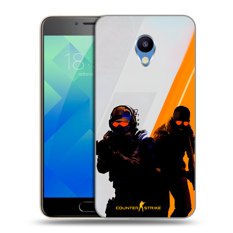 Пластиковый чехол на Meizu M5 с принтом Контер страйк Counter strike Пластиковый чехол на Meizu M5 с принтом Контер страйк Counter strike