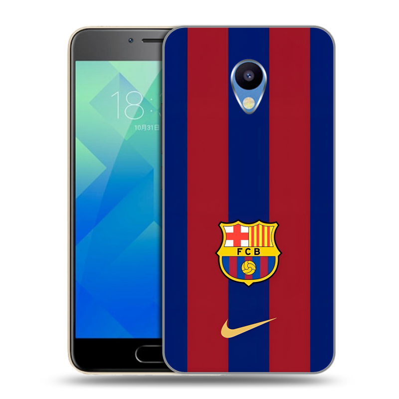 Силиконовый чехол на Meizu M5 с принтом Барселона Barcelona Силиконовый чехол на Meizu M5 с принтом Барселона Barcelona