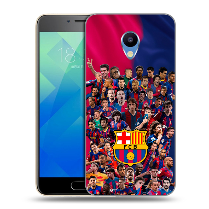 Силиконовый чехол на Meizu M5 с принтом Барселона Barcelona Силиконовый чехол на Meizu M5 с принтом Барселона Barcelona