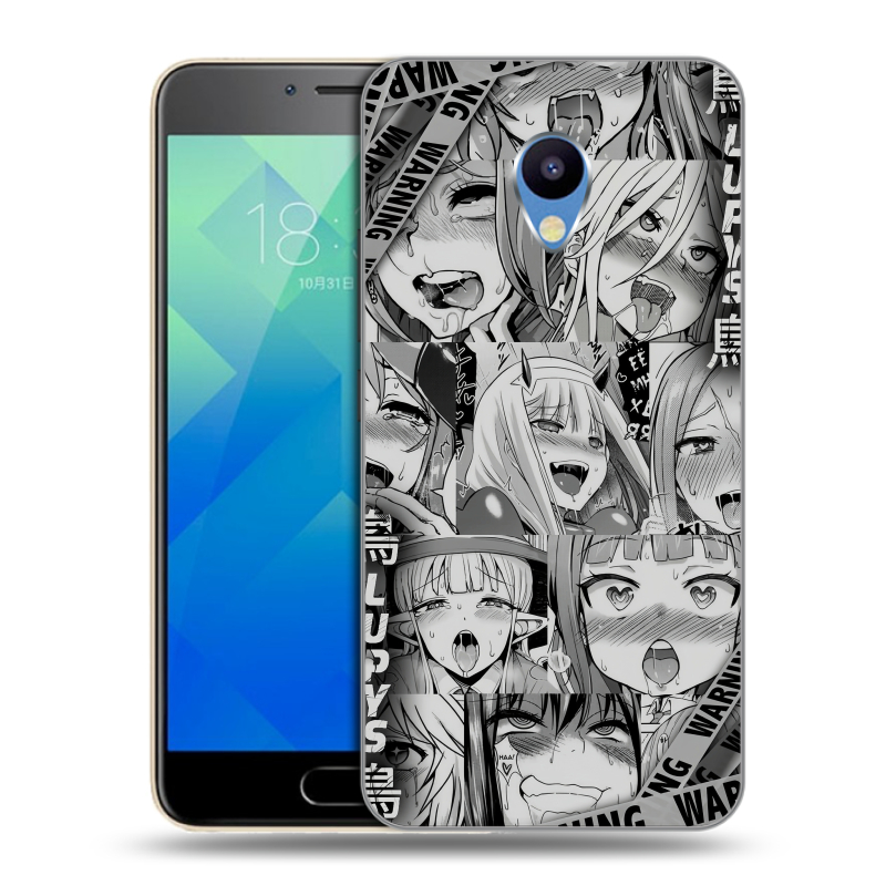 Пластиковый чехол на Meizu M5 с принтом Ahegao Ахегао Аниме Пластиковый чехол на Meizu M5 с принтом Ahegao Ахегао Аниме