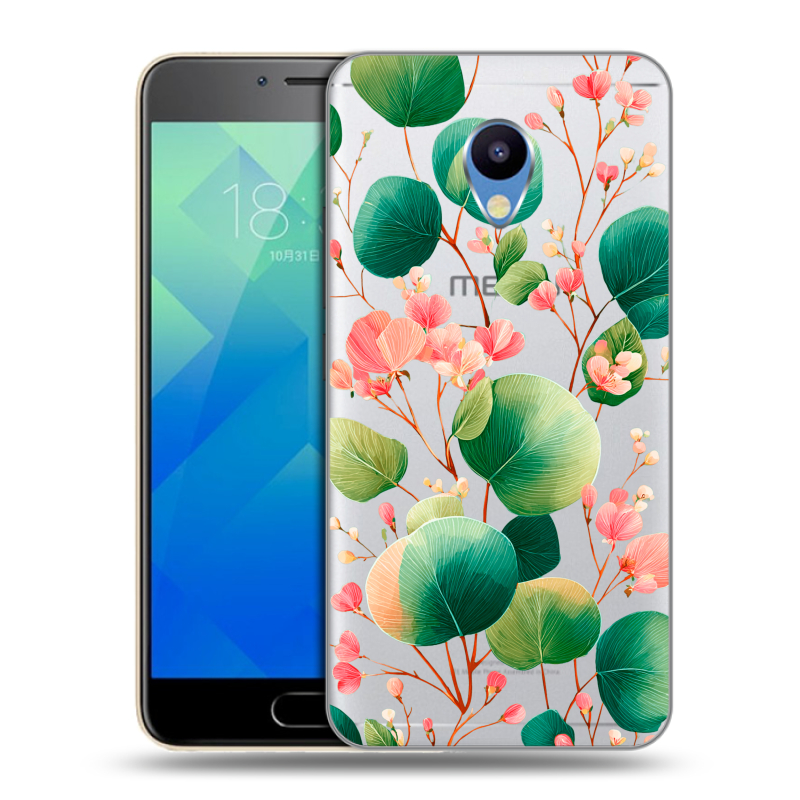 Пластиковый чехол на Meizu M5 с принтом женский Пластиковый чехол на Meizu M5 с принтом женский