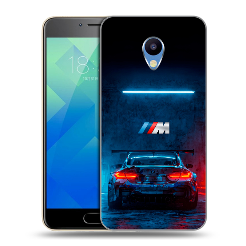 Пластиковый чехол на Meizu M5 с принтом BMW БМВ Пластиковый чехол на Meizu M5 с принтом BMW БМВ