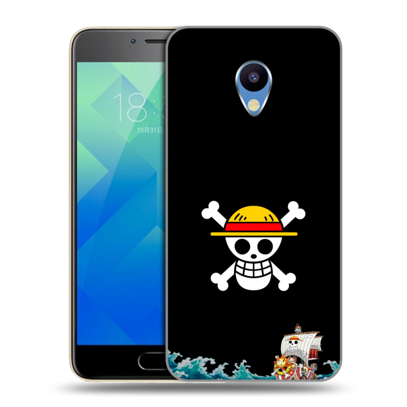 Силиконовый чехол на Meizu M5 с принтом One Piece Ван Пис Силиконовый чехол на Meizu M5 с принтом One Piece Ван Пис