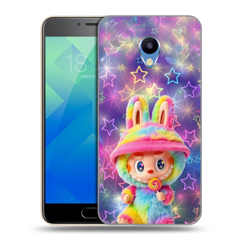 Пластиковый чехол на Meizu M5 с принтом Labubu Лабубу Пластиковый чехол на Meizu M5 с принтом Labubu Лабубу