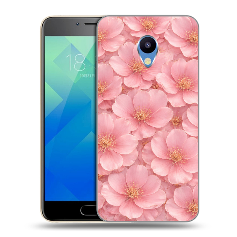 Силиконовый чехол на Meizu M5 с принтом женский Силиконовый чехол на Meizu M5 с принтом женский