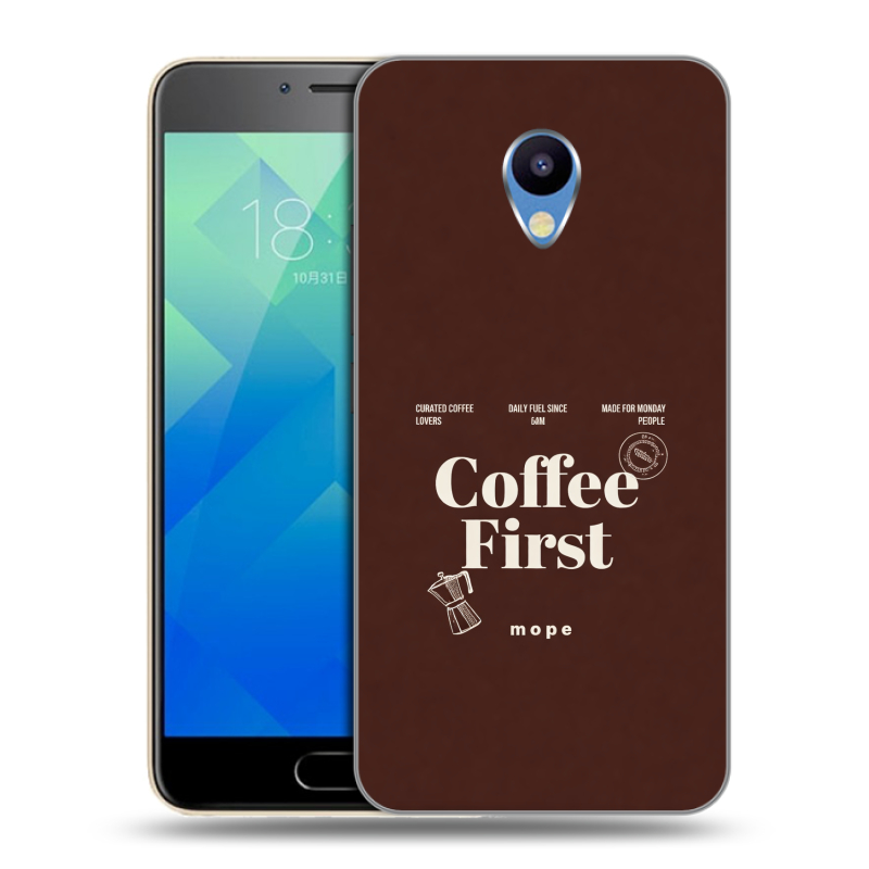 Пластиковый чехол на Meizu M5 с принтом женский Пластиковый чехол на Meizu M5 с принтом женский