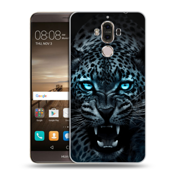 Пластиковый чехол на Huawei Mate 9 с принтом Темный леопард Пластиковый чехол на Huawei Mate 9 с принтом Темный леопард