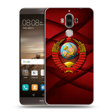Пластиковый чехол на Huawei Mate 9 с принтом Герб СССР Пластиковый чехол на Huawei Mate 9 с принтом Герб СССР