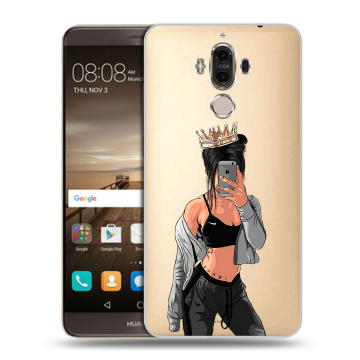 Пластиковый чехол на Huawei Mate 9 с принтом Женские принты Пластиковый чехол на Huawei Mate 9 с принтом Женские принты