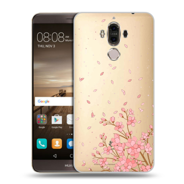 Пластиковый чехол на Huawei Mate 9 с принтом Ветка сакуры Пластиковый чехол на Huawei Mate 9 с принтом Ветка сакуры