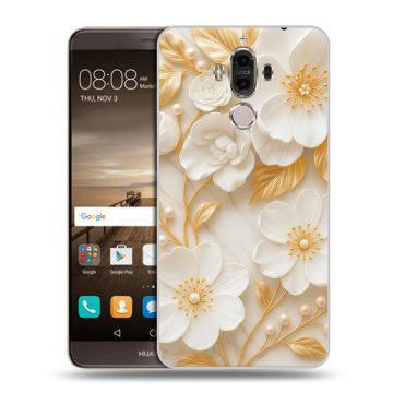 Пластиковый чехол на Huawei Mate 9 с принтом Цветы Пластиковый чехол на Huawei Mate 9 с принтом Цветы