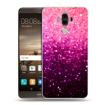 Пластиковый чехол на Huawei Mate 9 с принтом Блестки