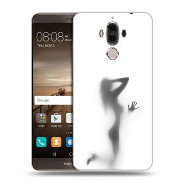 Пластиковый чехол на Huawei Mate 9 с принтом Силуэт