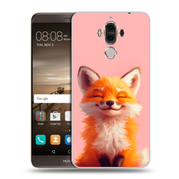Пластиковый чехол на Huawei Mate 9 с принтом милая лиса Пластиковый чехол на Huawei Mate 9 с принтом милая лиса