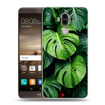 Пластиковый чехол на Huawei Mate 9 с принтом Листья Пластиковый чехол на Huawei Mate 9 с принтом Листья