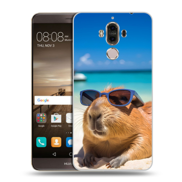 Пластиковый чехол на Huawei Mate 9 с принтом Капибара Пластиковый чехол на Huawei Mate 9 с принтом Капибара
