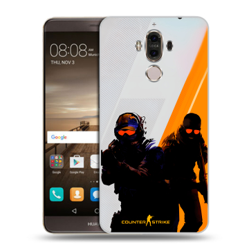 Пластиковый чехол на Huawei Mate 9 с принтом Контер страйк Counter strike