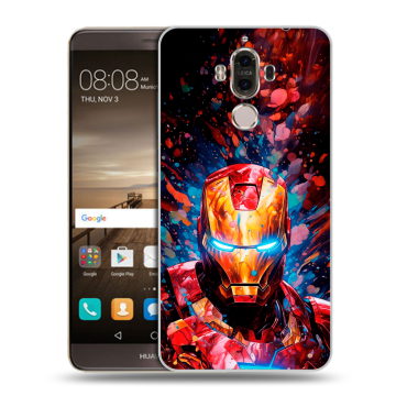 Пластиковый чехол на Huawei Mate 9 с принтом Железный человек Ironman Пластиковый чехол на Huawei Mate 9 с принтом Железный человек Ironman