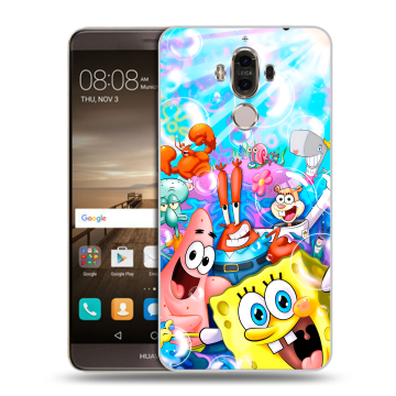 Пластиковый чехол на Huawei Mate 9 с принтом спанчбоб спанч боб Пластиковый чехол на Huawei Mate 9 с принтом спанчбоб спанч боб
