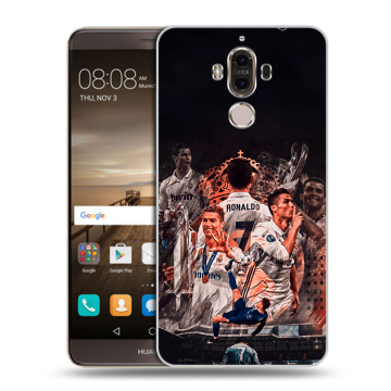 Пластиковый чехол на Huawei Mate 9 с принтом Реал Роналдо Real Ronaldo