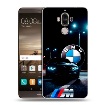 Пластиковый чехол на Huawei Mate 9 с принтом БМВ BMW