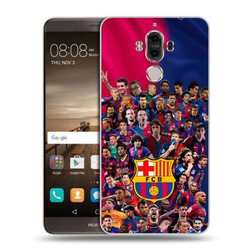 Пластиковый чехол на Huawei Mate 9 с принтом Барселона Barcelona