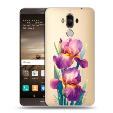Пластиковый чехол на Huawei Mate 9 с принтом Цветы орхидеи Пластиковый чехол на Huawei Mate 9 с принтом Цветы орхидеи