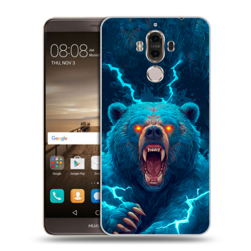 Пластиковый чехол на Huawei Mate 9 с принтом Медведь Пластиковый чехол на Huawei Mate 9 с принтом Медведь