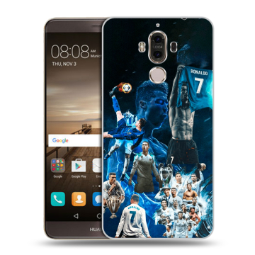 Пластиковый чехол на Huawei Mate 9 с принтом Реал Роналдо