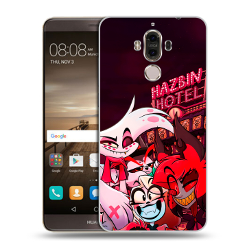 Пластиковый чехол на Huawei Mate 9 с принтом Hazbin Hotel Отель Хазбин Пластиковый чехол на Huawei Mate 9 с принтом Hazbin Hotel Отель Хазбин