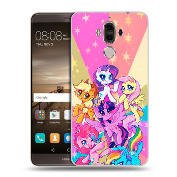 Пластиковый чехол на Huawei Mate 9 с принтом My little pony Дружба чудо Пластиковый чехол на Huawei Mate 9 с принтом My little pony Дружба чудо