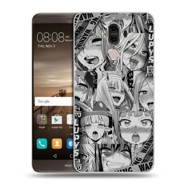 Пластиковый чехол на Huawei Mate 9 с принтом Ahegao Ахегао Аниме Пластиковый чехол на Huawei Mate 9 с принтом Ahegao Ахегао Аниме