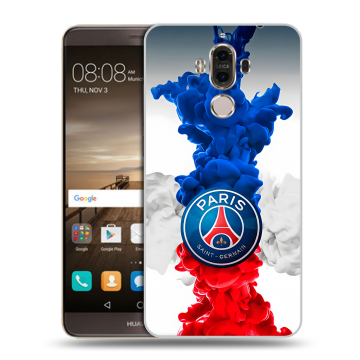 Пластиковый чехол на Huawei Mate 9 с принтом PSG ПСЖ Пластиковый чехол на Huawei Mate 9 с принтом PSG ПСЖ