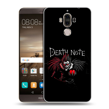 Пластиковый чехол на Huawei Mate 9 с принтом Death note Тетрадь смерти