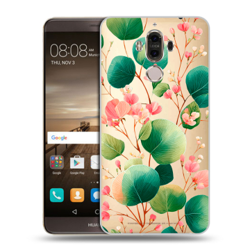 Пластиковый чехол на Huawei Mate 9 с принтом женский Пластиковый чехол на Huawei Mate 9 с принтом женский
