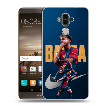 Пластиковый чехол на Huawei Mate 9 с принтом Барселона Barca Yamal Пластиковый чехол на Huawei Mate 9 с принтом Барселона Barca Yamal