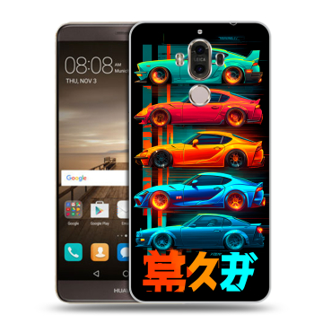 Пластиковый чехол на Huawei Mate 9 с принтом машины тачки Пластиковый чехол на Huawei Mate 9 с принтом машины тачки