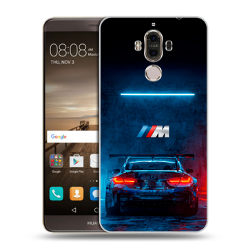 Пластиковый чехол на Huawei Mate 9 с принтом BMW БМВ Пластиковый чехол на Huawei Mate 9 с принтом BMW БМВ