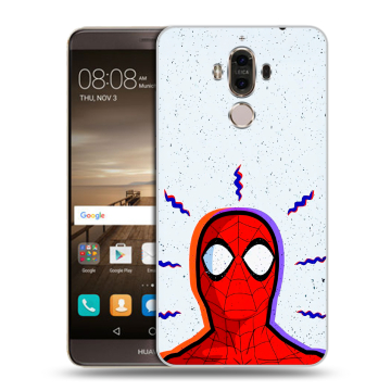 Пластиковый чехол на Huawei Mate 9 с принтом Spiderman Человек паук Пластиковый чехол на Huawei Mate 9 с принтом Spiderman Человек паук