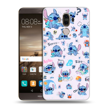 Пластиковый чехол на Huawei Mate 9 с принтом Лило и Стич