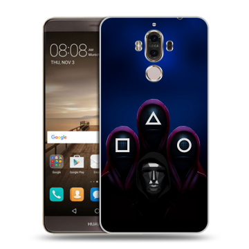 Пластиковый чехол на Huawei Mate 9 с принтом Игра Кальмара Пластиковый чехол на Huawei Mate 9 с принтом Игра Кальмара