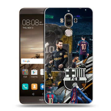 Пластиковый чехол на Huawei Mate 9 с принтом Messi Barcelona Пластиковый чехол на Huawei Mate 9 с принтом Messi Barcelona