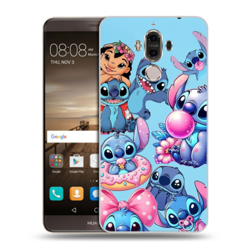 Пластиковый чехол на Huawei Mate 9 с принтом Лило и Стич